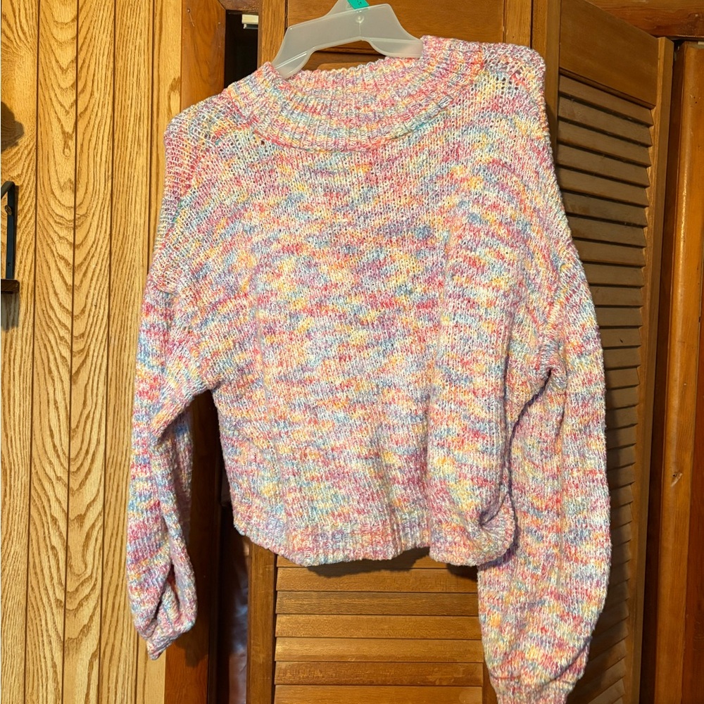 Multicolor Knit Women's Sweater